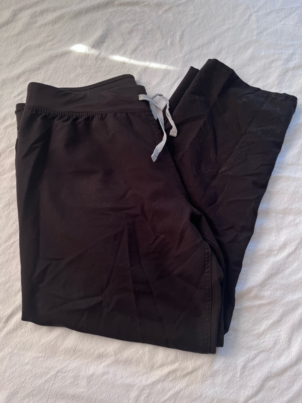 Figs Livingston Basic Black Scrub Pants XLP